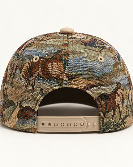 OFF RALLY Dustbowl Tapestry Cap — Brown