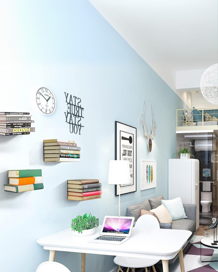 Estantes flotantes de pared: juego de 4 para una organización elegante y minimalista