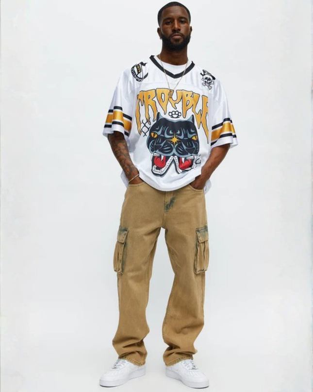 Core Division Cargo Jeans – Sandstone Yellow