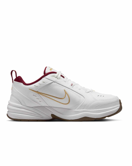 Nike Men's Air Monarch IV Training Shoes - White/Metallic Gold