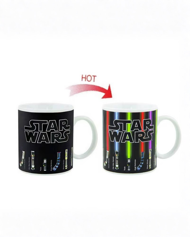 Star Wars Color-Changing Mug – Lightsaber Edition