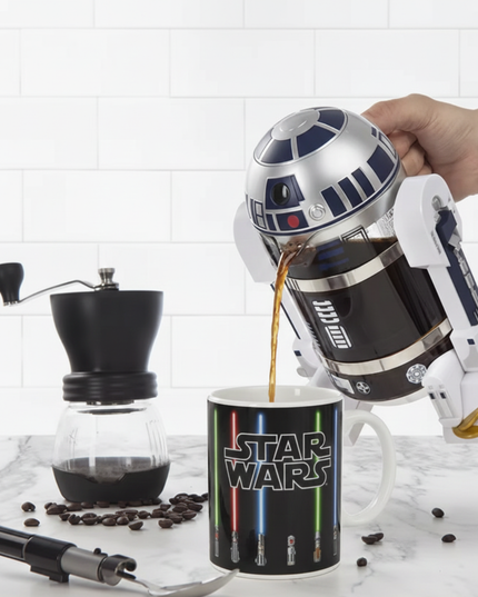 Star Wars R2-D2 French Press Coffee Maker - Collector's Edition (32 oz)