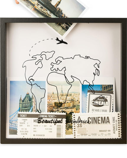 Travel Memory Box Frame – “Beautiful Memories”