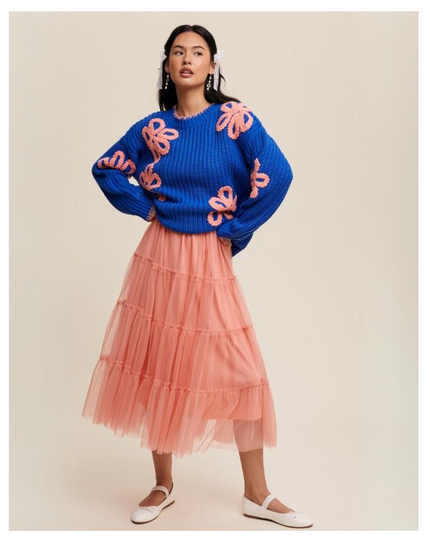 Blossom  Knit Sweater