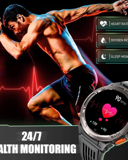 KE5 Military Smartwatch – The Ultimate Rugged Companion