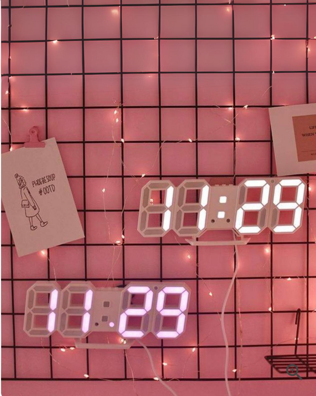 Led Digital Wall Clock