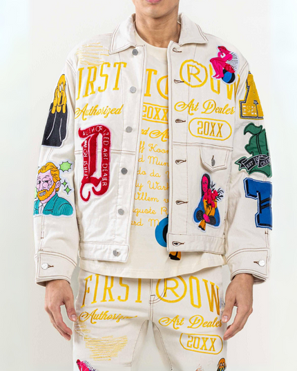 Art Nostalgic Fit Trucker Jacket