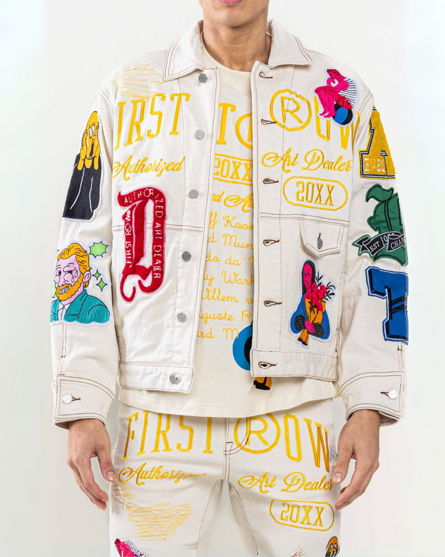 Art Nostalgic Fit Trucker Jacket
