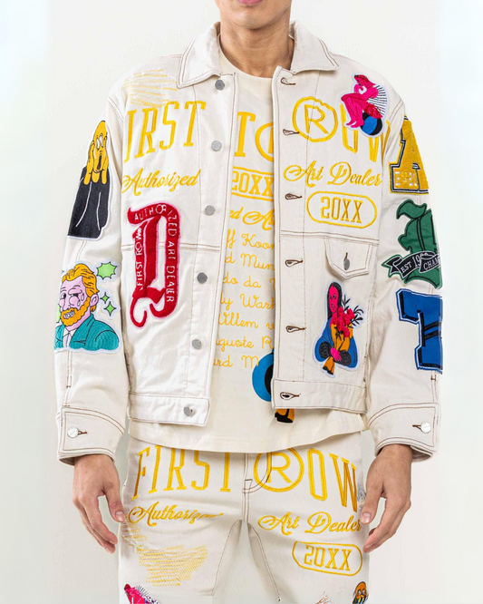 Art Nostalgic Fit Trucker Jacket