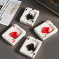 Poker Ace Ashtray – Playing Card Design (Clubs, Hearts, Spades, Diamonds