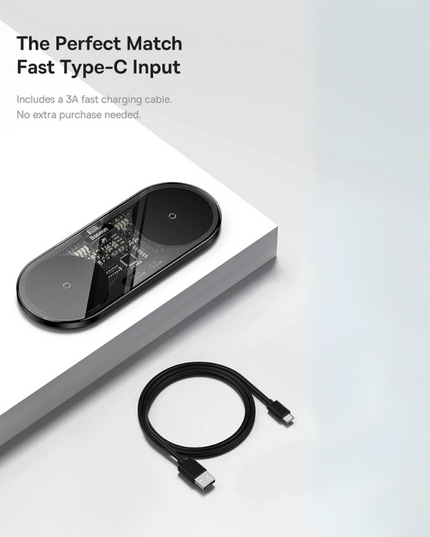 Digital Led 2 in 1 Wireless Power Bank