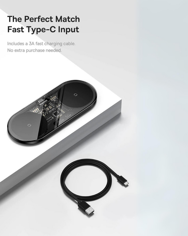 Digital Led 2 in 1 Wireless Power Bank