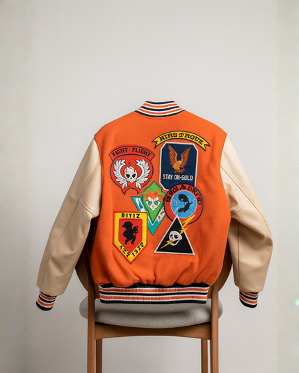 Men’s Varsity Jacket – Venom Raiders Edition | Streetwear Bomber Jacket