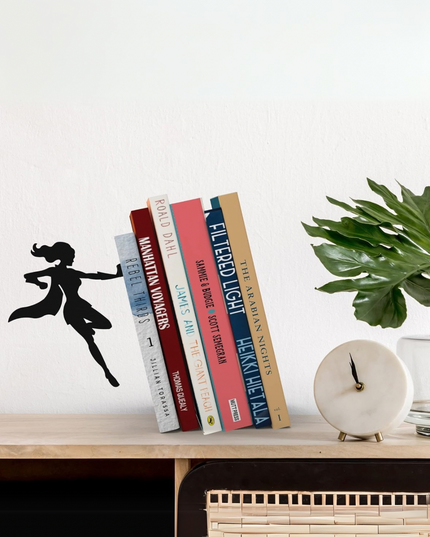 Sujetalibros y estanterías flotantes Hero: deja que tus libros te salven el día