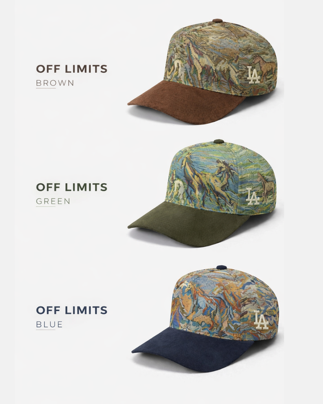 OFF LIMITS LA Rodeo Green Ranch Tapestry Cap