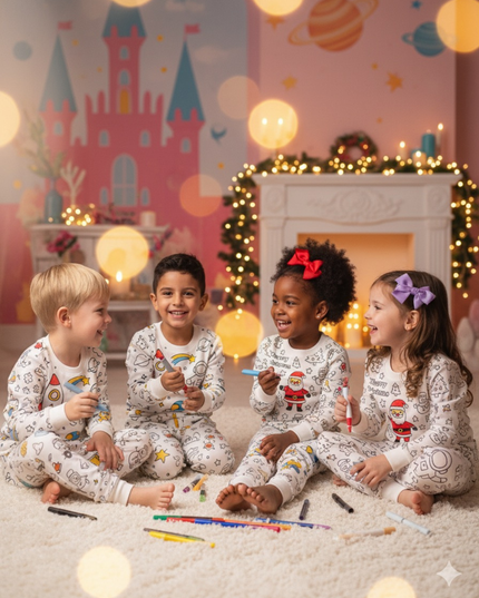 Pijamas ColorKids: ¡Donde los sueños y la creatividad se encuentran!