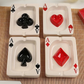 Poker Ace Ashtray – Playing Card Design (Clubs, Hearts, Spades, Diamonds