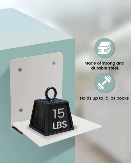 Estantes flotantes de pared: juego de 4 para una organización elegante y minimalista