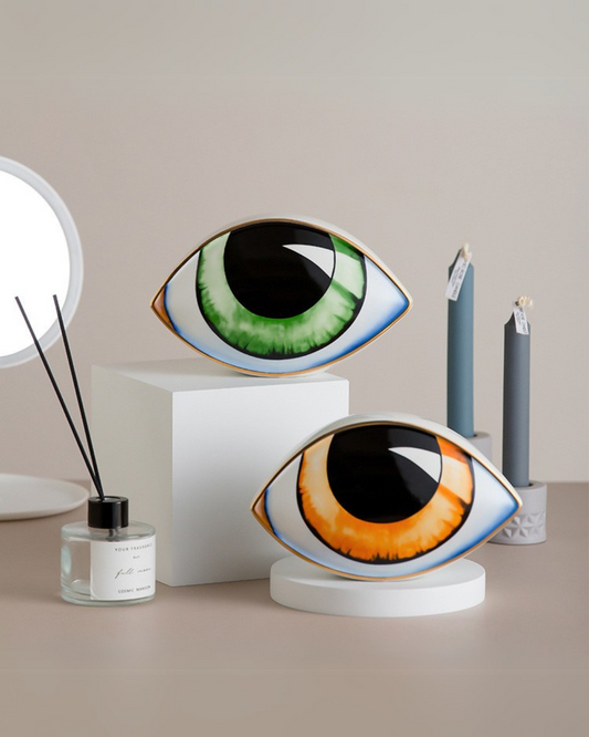 Eye-Shaped Decorative Ornament – A Unique Artistic Accent