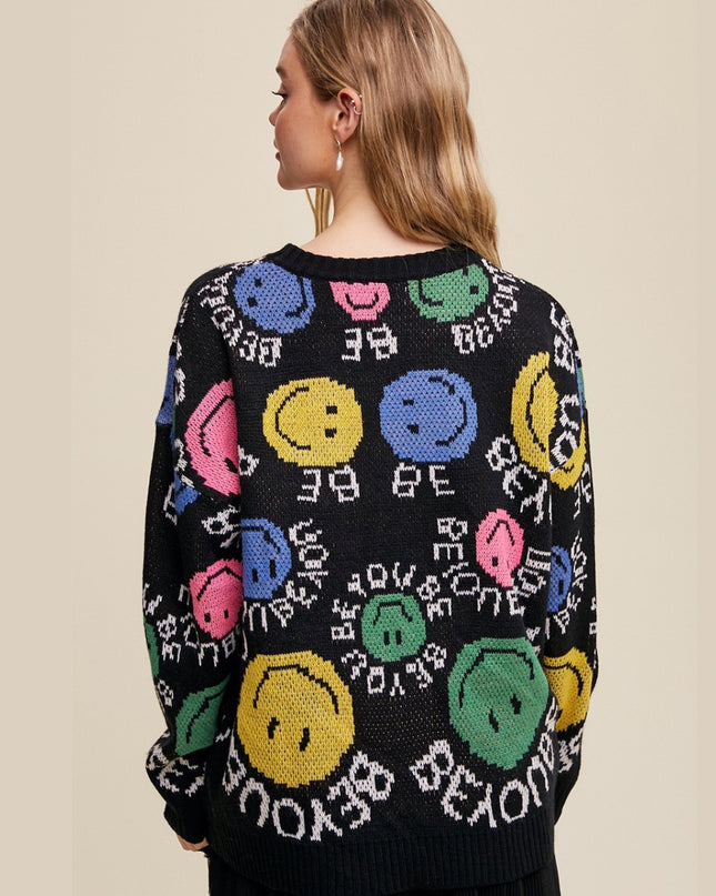 Be you Smiley Sweater