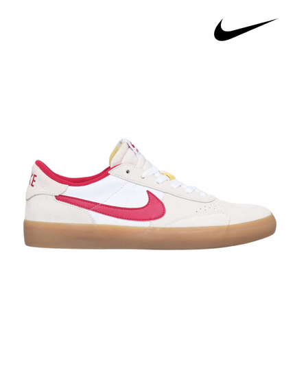 Nike Heritage Vulc SB Skate Shoes | Summit White / Cardinal Red
