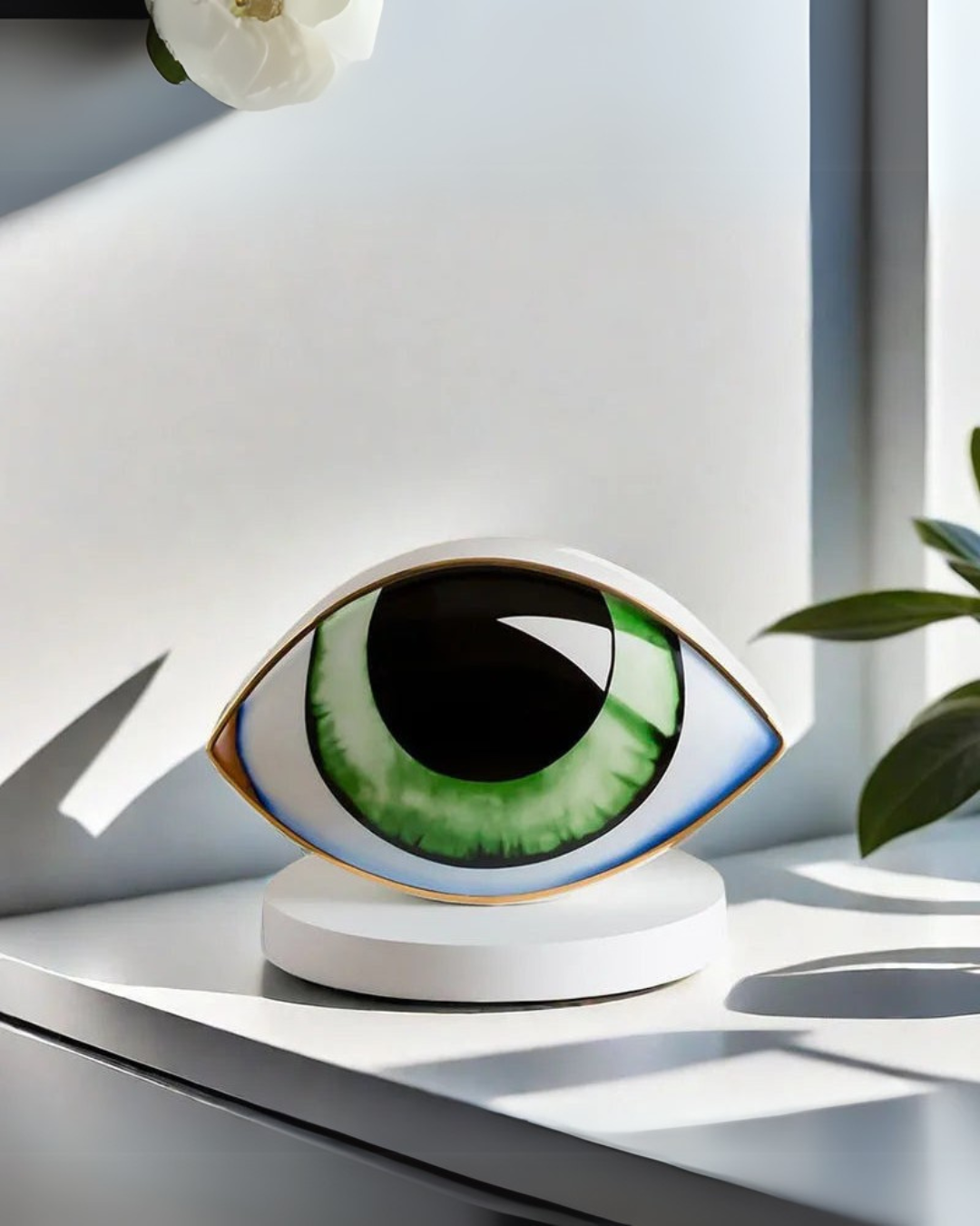 Eye-Shaped Decorative Ornament – A Unique Artistic Accent