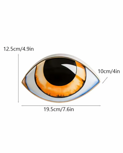 Eye-Shaped Decorative Ornament – A Unique Artistic Accent