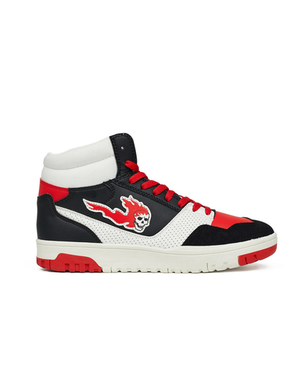 SkullFlame Mid Sneakers – Bold Style, All-Day Comfort