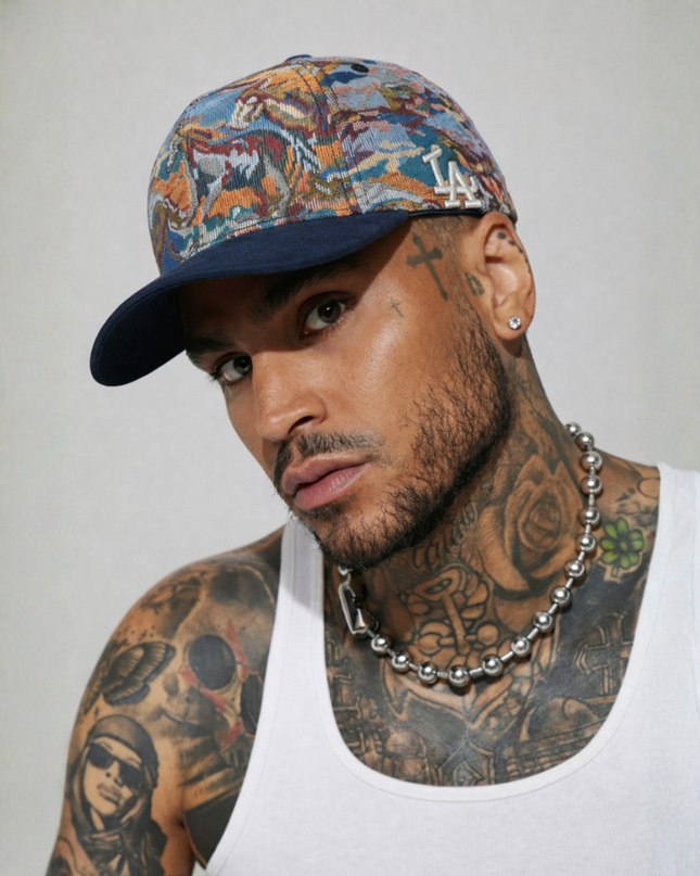 OFF LIMITS LA Rodeo Blue Desert Tapestry Cap