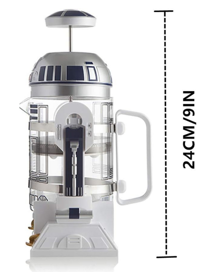 Star Wars R2-D2 French Press Coffee Maker - Collector's Edition (32 oz)