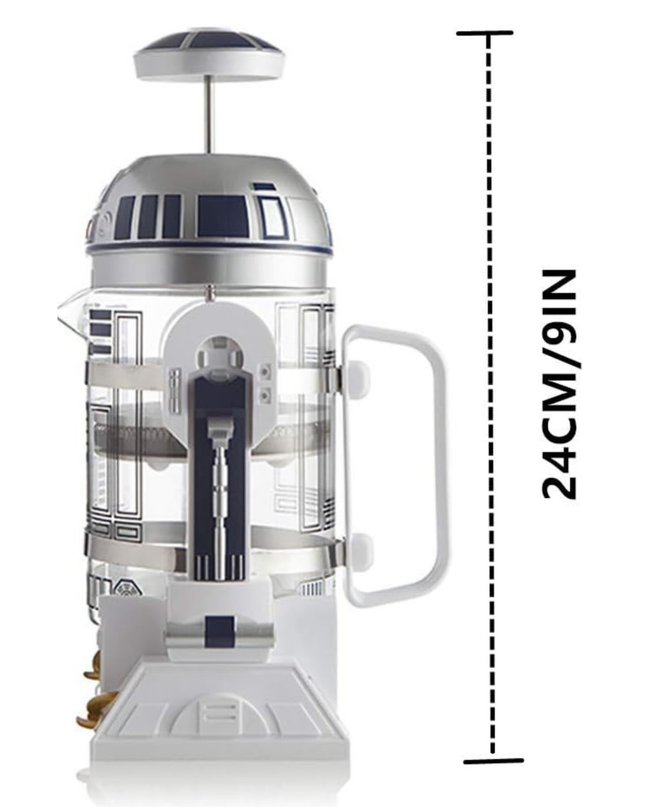 Star Wars R2-D2 French Press Coffee Maker - Collector's Edition (32 oz)