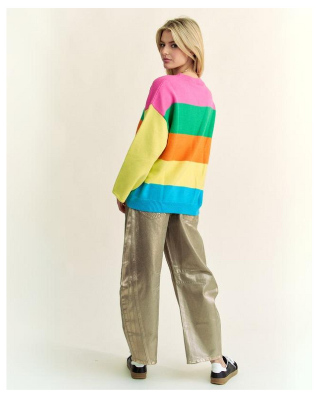 Rainbow Smile Sweater