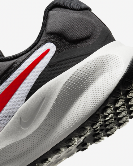 Nike Revolution 7 Running Shoes | White / Black / Photon Dust / Fire Red