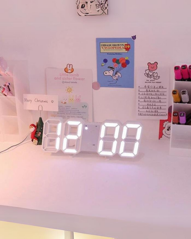 Led Digital Wall Clock