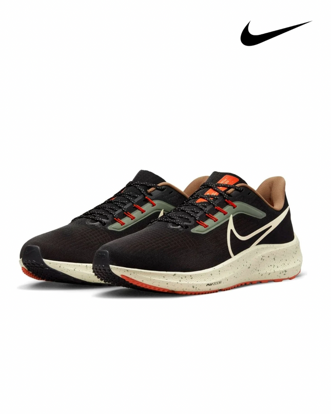 Nike Air Zoom Pegasus 39 Running Shoes | Black / White / Orange
