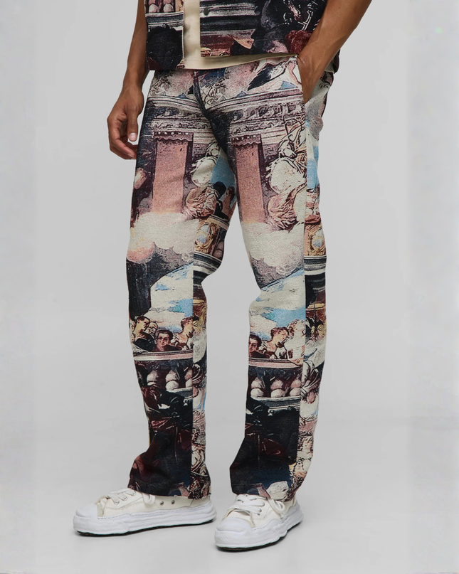 Artwave Statement Pants – Renaissance Print