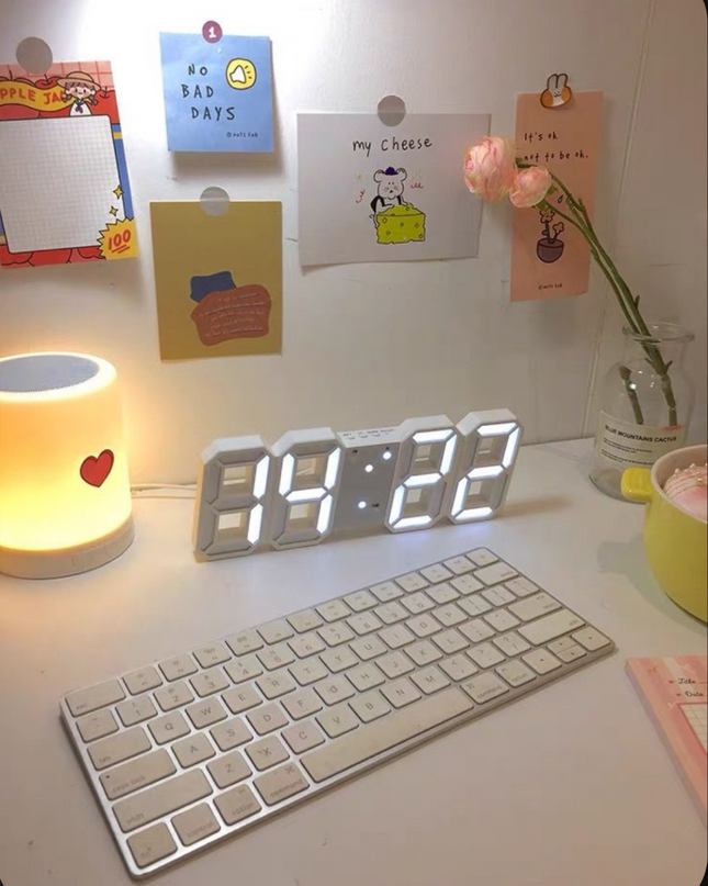 Led Digital Wall Clock