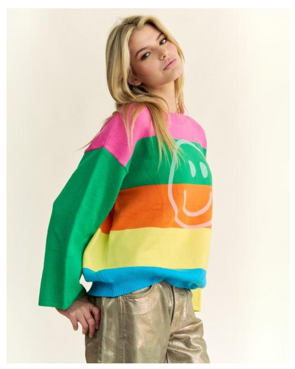 Rainbow Smile Sweater