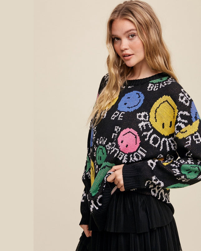 Be you Smiley Sweater