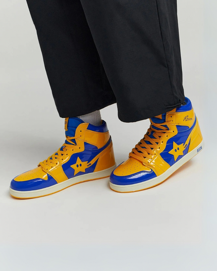 Sky Blaze High-Top Sneakers – Limited Edition