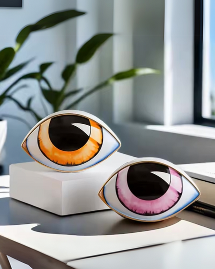 Eye-Shaped Decorative Ornament – A Unique Artistic Accent