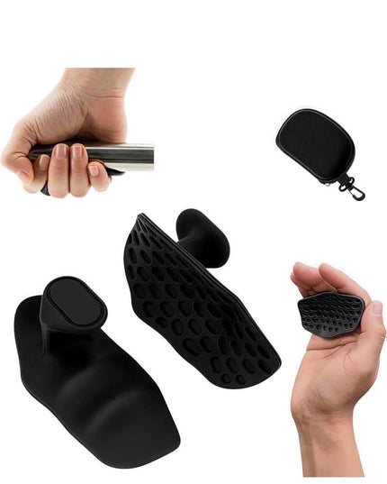 Almohadillas de agarre ergonómicas: soporte antideslizante para levantamiento de pesas