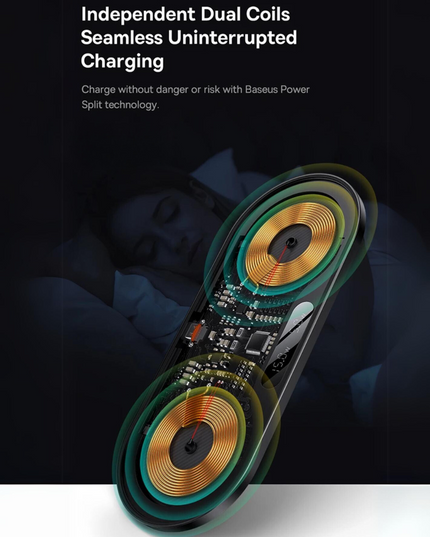 Digital Led 2 in 1 Wireless Power Bank