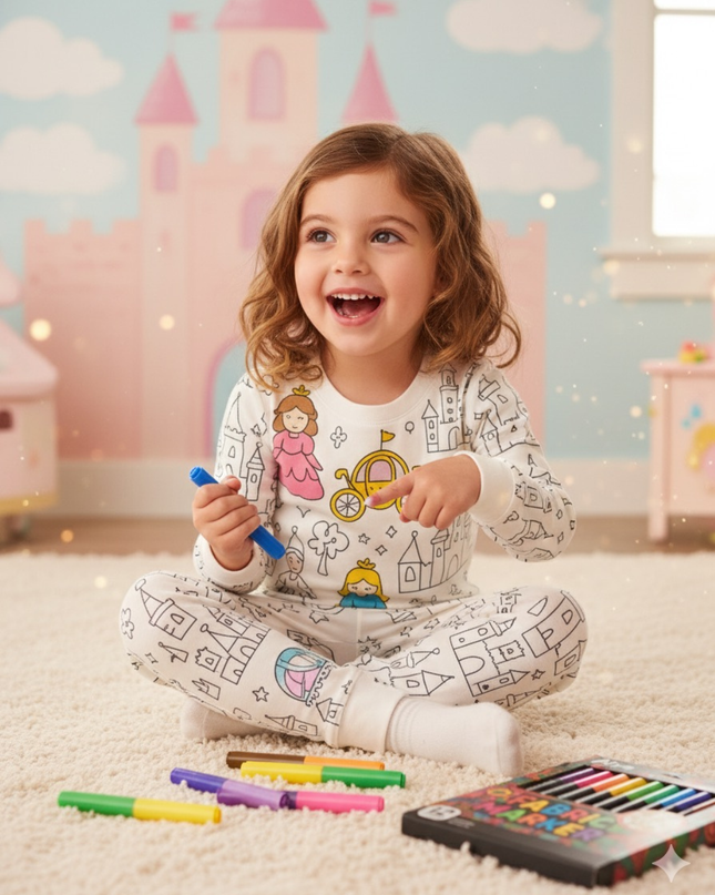 Pijamas ColorKids: ¡Donde los sueños y la creatividad se encuentran!