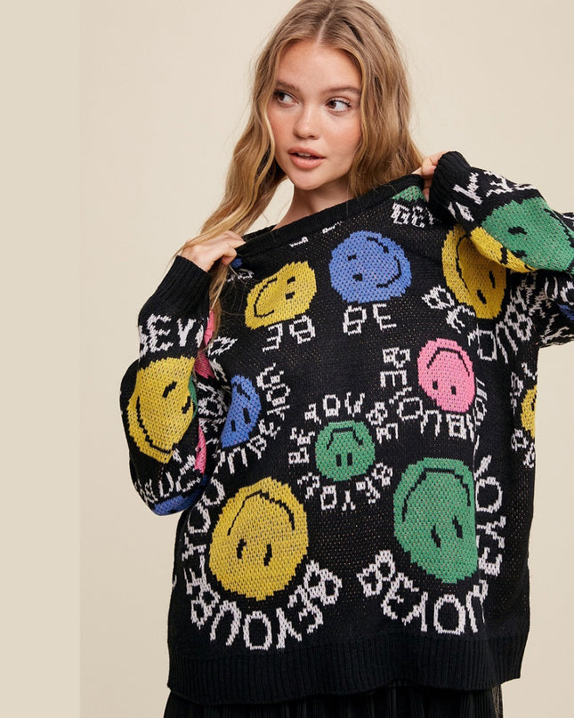 Be you Smiley Sweater