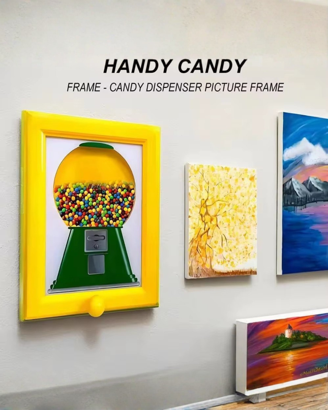 Handy Candy Frame – The Candy Dispenser Picture Frame That Elevates Your Space