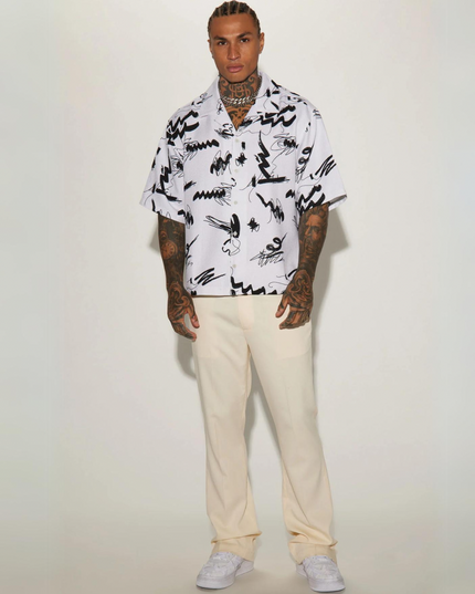 Zig Zag Short Sleeve Shirt