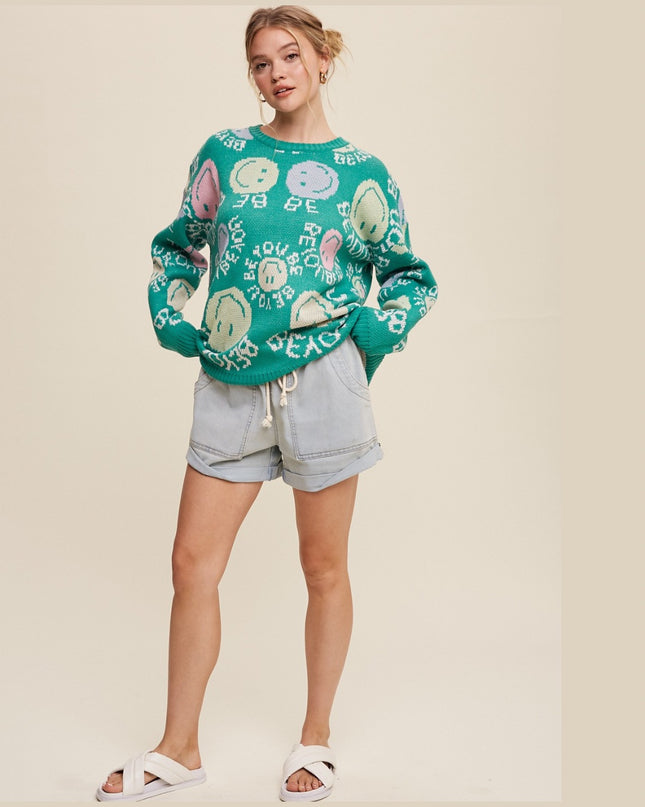 Be you Smiley Sweater