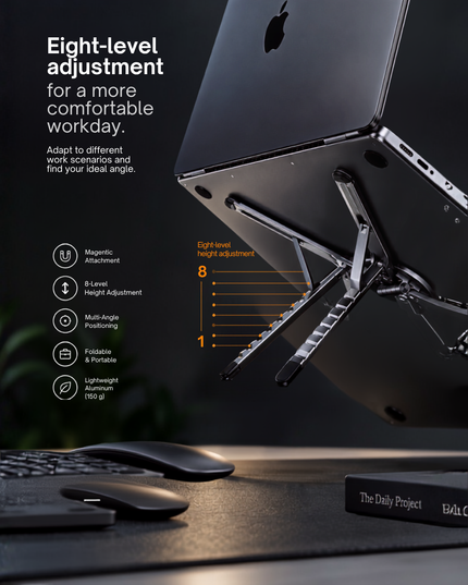 FOLDSET™ Magnetic Multi-Angle Stand