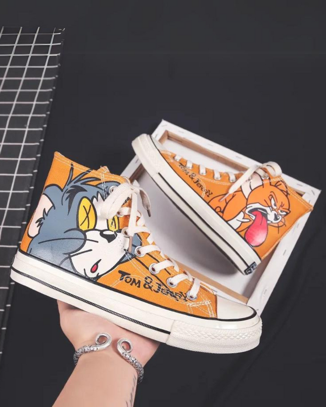 Retro Tom & Jerry Shoes